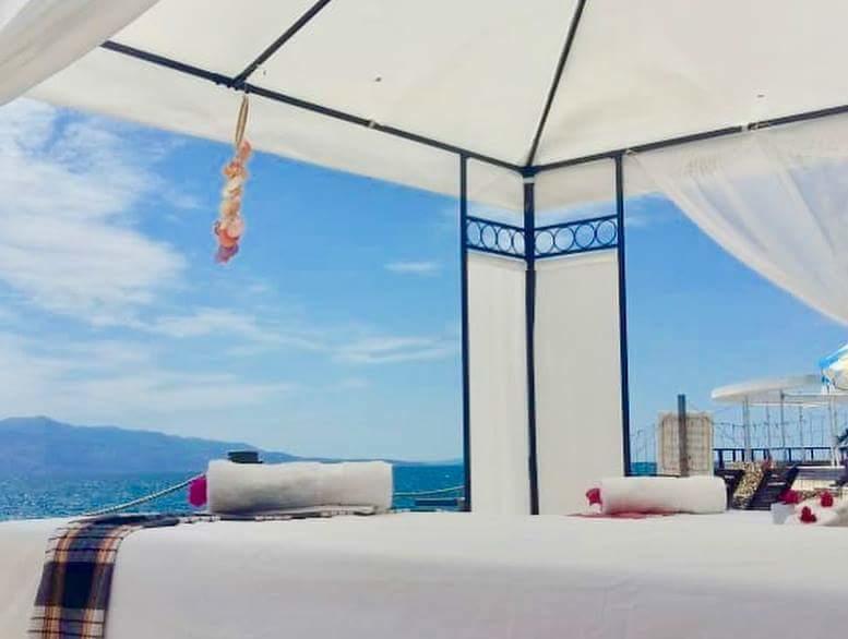 Bougainvill Sunset Villa Sarandë Esterno foto